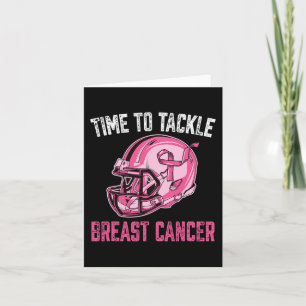 Carte Lutter Contre Le Cancer Du Sein Casque De Football