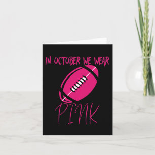Carte Lutter contre le cancer du sein Survivant Football