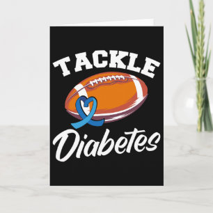 Carte Lutter contre le diabète T1d Guerrier Sensibilisat