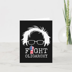 Carte Lutter Contre L'Oligarchie Sanders Et Aoc Liberter