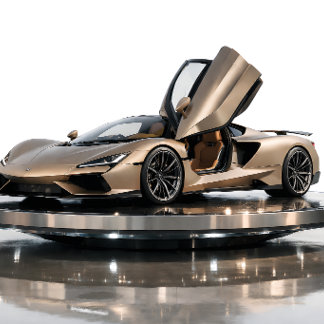 Carte Luxury Supercar  – Champagne Gold Hypercar 