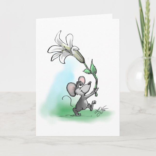 Carte Lys de Pâques de Moe (Devant)