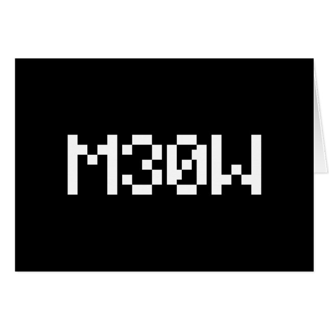 Carte M30W [Sons animaux de lélette] (Devant horizontal)