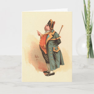 Carte M. Bumble par Kyd, Oliver Twist de Charles Dickens