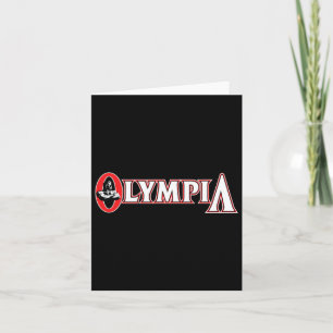 Carte M. Olympia For Men Women Fitness Bodybuilding 2