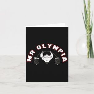 Carte M. Olympia Pour Hommes Femmes Fitness Bodybuilding