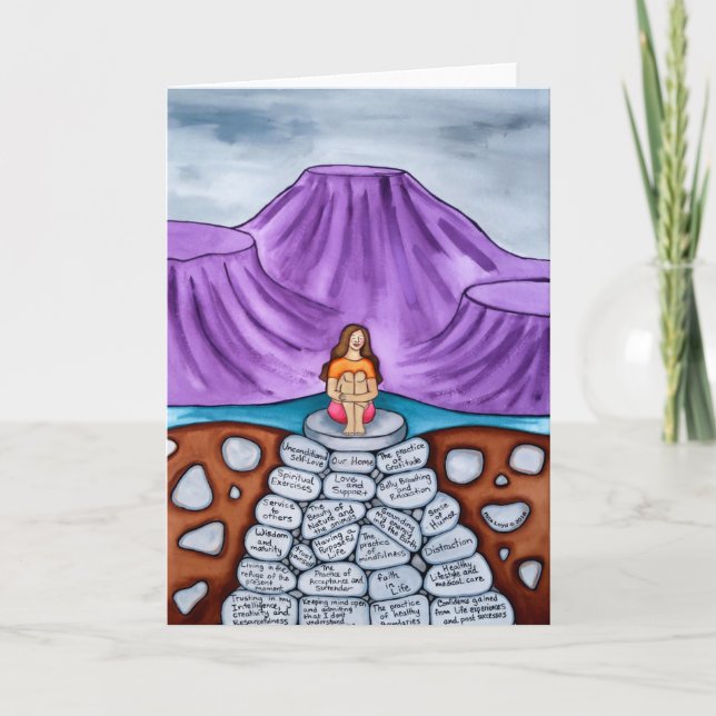 Carte Ma base de la force intérieure (Devant)