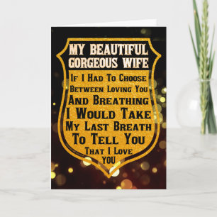 Carte Ma Belle Femme Magnifique Je T'Aime