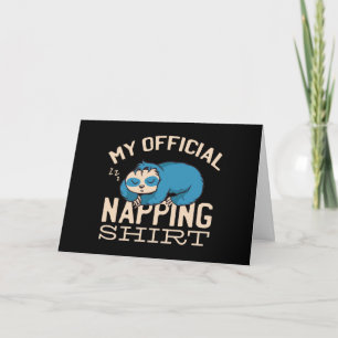 Carte Ma chemise de sieste officielle, Lazy dormant Slot