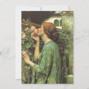 Carte Ma douce rose, ou Âme de la rose par Waterhouse