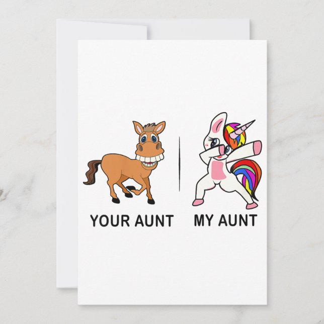 Carte Ma Tante Te Dons Pour Tante (Devant)