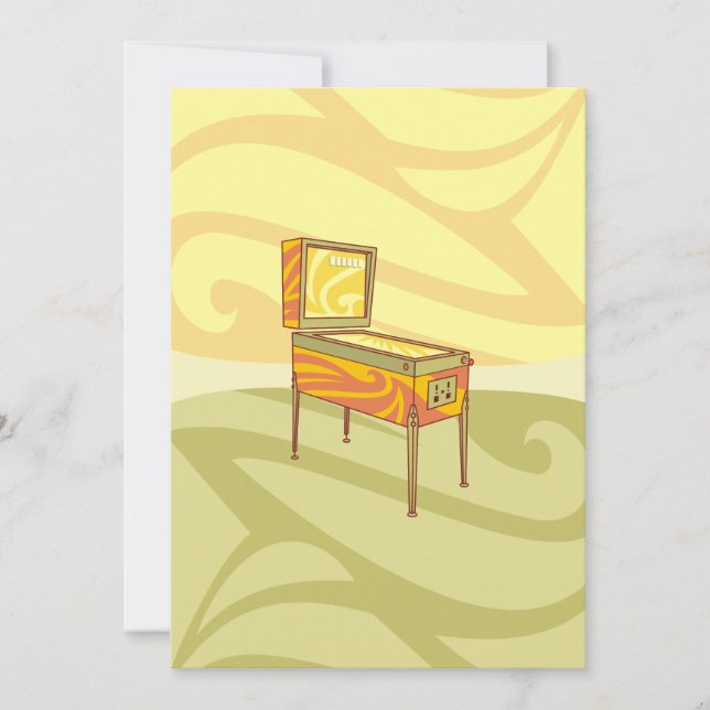 Carte Machine à pinball (Devant)