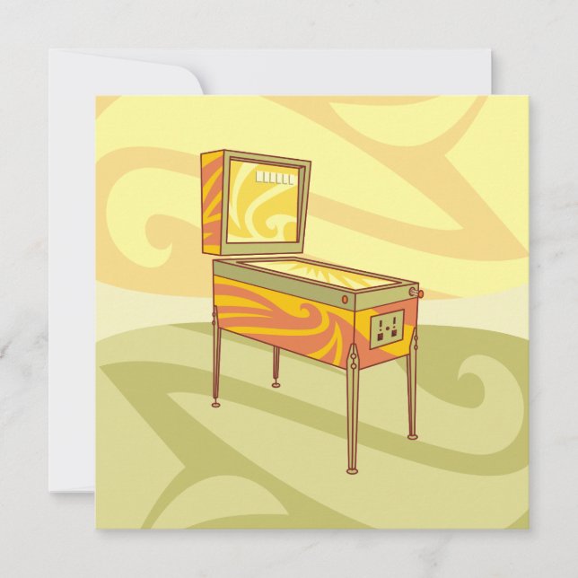 Carte Machine à pinball (Devant)