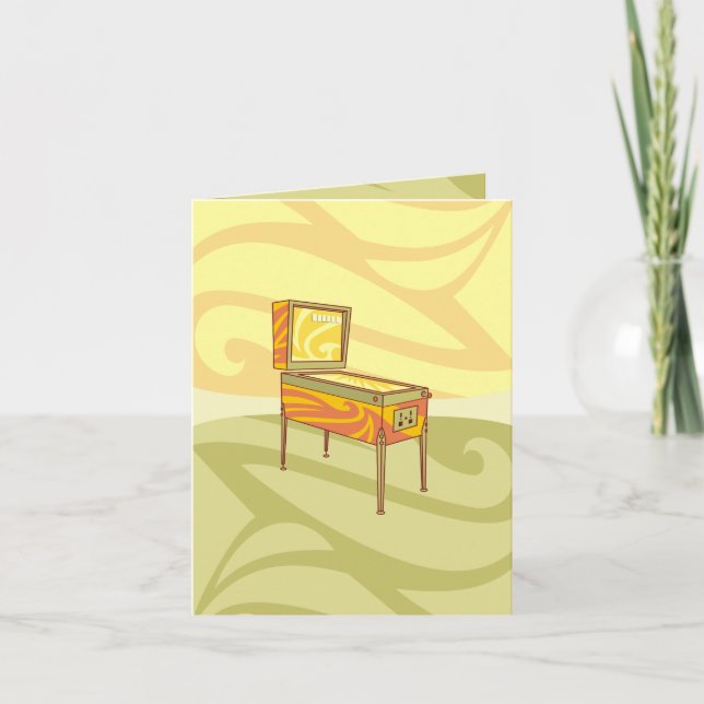 Carte Machine à pinball (Devant)