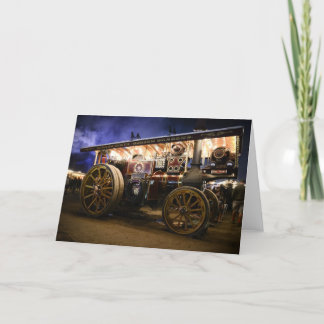 CARTE MACHINE À VAPEUR DE "QUO VADIS" -