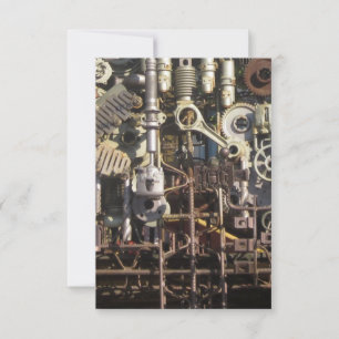 Carte Machines mécaniques Steampunk