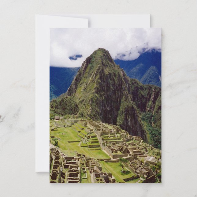 Carte Machu Picchu, Pérou (Devant)