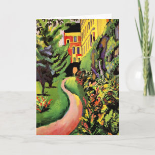 Carte Macke - Notre jardin aux frontières florissantes