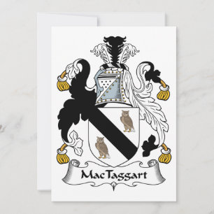 Carte MacTaggart Family Crest