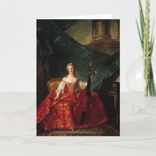 Carte Madame Henriette De France devant le tribunal (Devant)