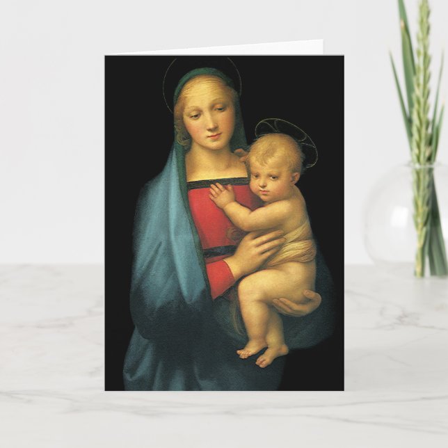 Carte Madonna And Child, Madonna del Granduca par Raphae (Devant)