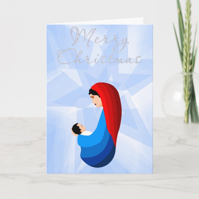 Carte Madonna et l'enfant (Devant)