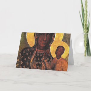 Carte Madonna Noire Pologne Notre Dame De Czestochowa