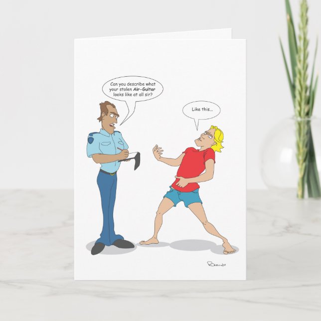 Carte Maestro de musique de joyeux anniversaire (Devant)