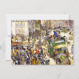 Carte Magasins de Noël sur la Cinquième Avenue (New York