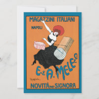 Magasins Italiens Art Nouveau vintage par Capiello