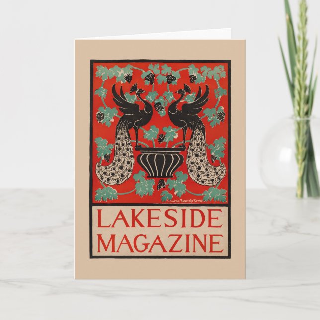 Carte Magazine vintage Lakeside (Devant)