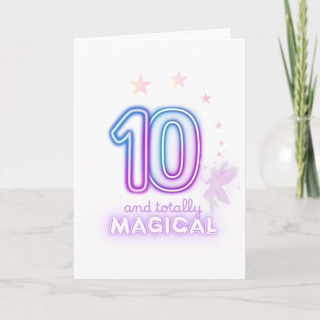 Carte Magical Fairy Sparkle 10e (Devant)