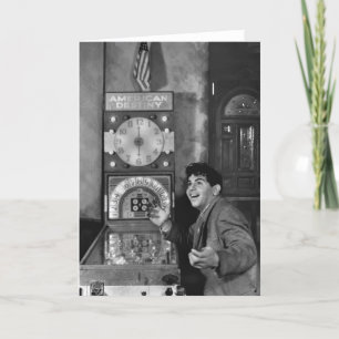 Carte Magicien de flipper : les années 1940