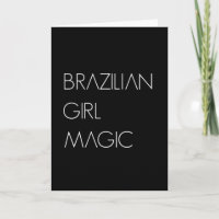 Magie de fille brésilienne Cadeau de femme brésili