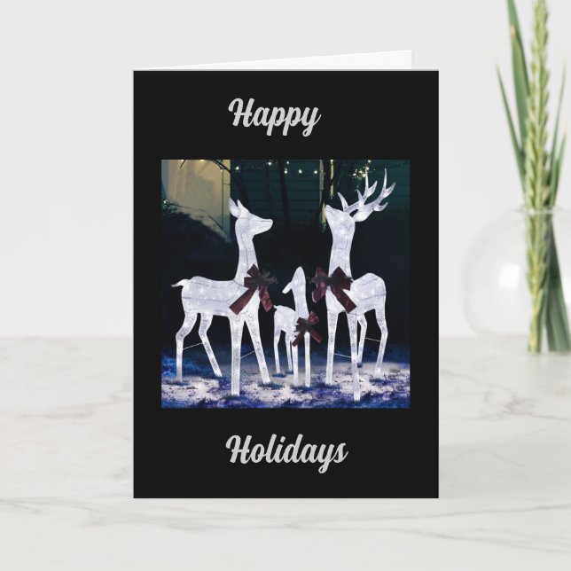 CARTE MAGIE DE NOËL REMPLIR VOTRE MAISON (Devant)