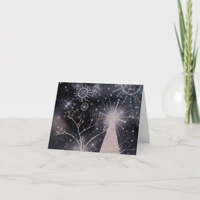 Carte magie du nouvel an (Devant)