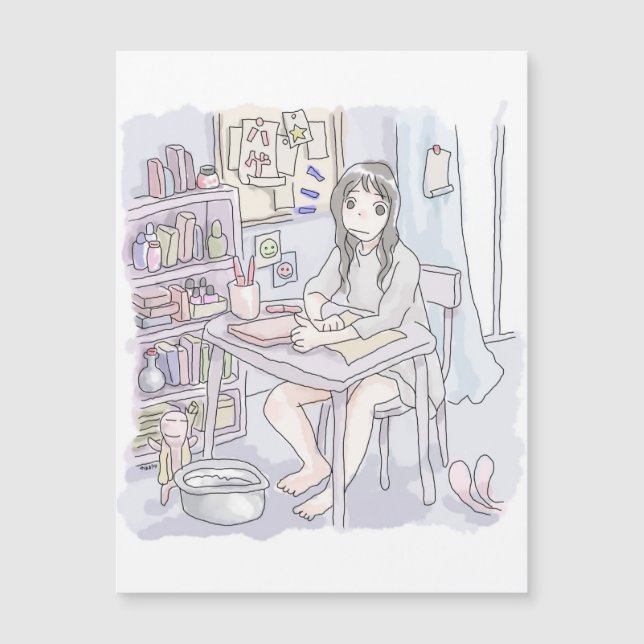 CARTE MAGNÉTIQUE さにいやじ (Devant)