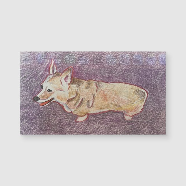 Carte magnétique 2,5 x 3 pouces (Devant)