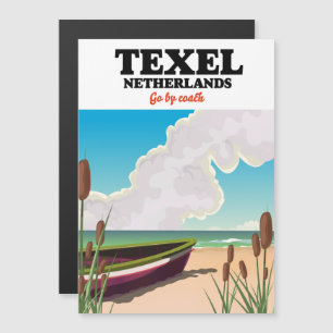 Carte Magnétique Affiche de voyage Texel Pays-Bas