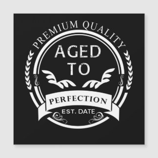 Carte Magnétique Âgé à la perfection