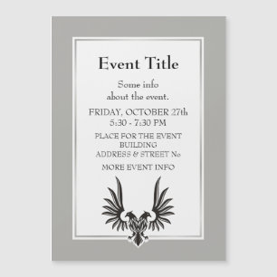 Carte Magnétique Aigle à deux têtes