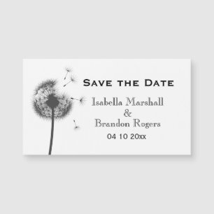 Carte Magnétique Aimant de sauvegarde de date abordable Dandelion
