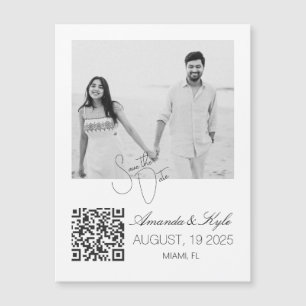 Carte Magnétique Aimant de sauvegarde de date personnalisé avec pho