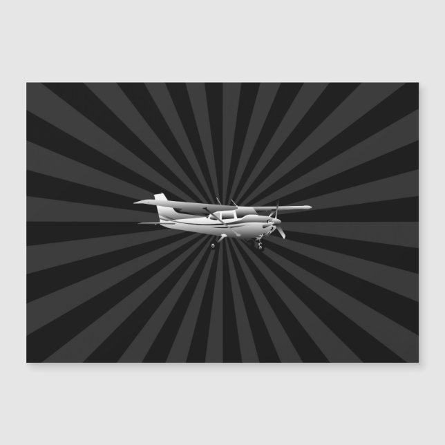 Carte Magnétique Aircraft Cessna Silhouette (Devant)