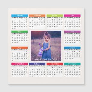 Carte Magnétique Ajouter Votre Propre Calendrier Photo Personnalisé