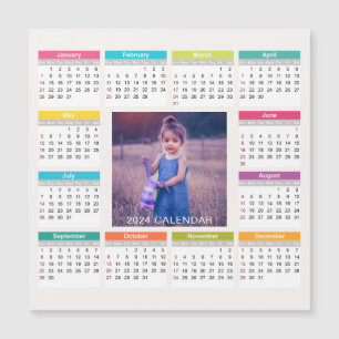 Carte Magnétique Ajouter Votre Propre Calendrier Photo Personnalisé
