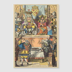 Carte Magnétique Alice à Wonderland Cheshire Cat Characters