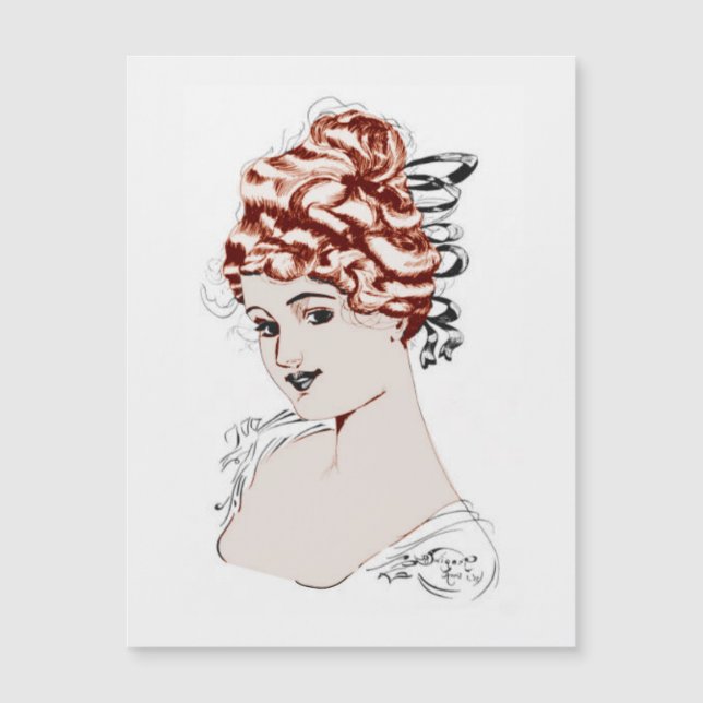 Carte Magnétique Alice M. McPherrin par Russell L. Aimant Swigert (Devant)