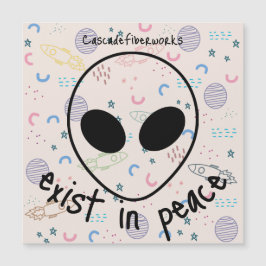 Carte Magnétique Alien space branded Magnetic Card