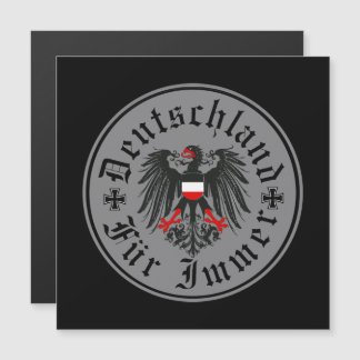 Carte Magnétique Allemand/Deutschland Forever/Aigle/Croix de fer